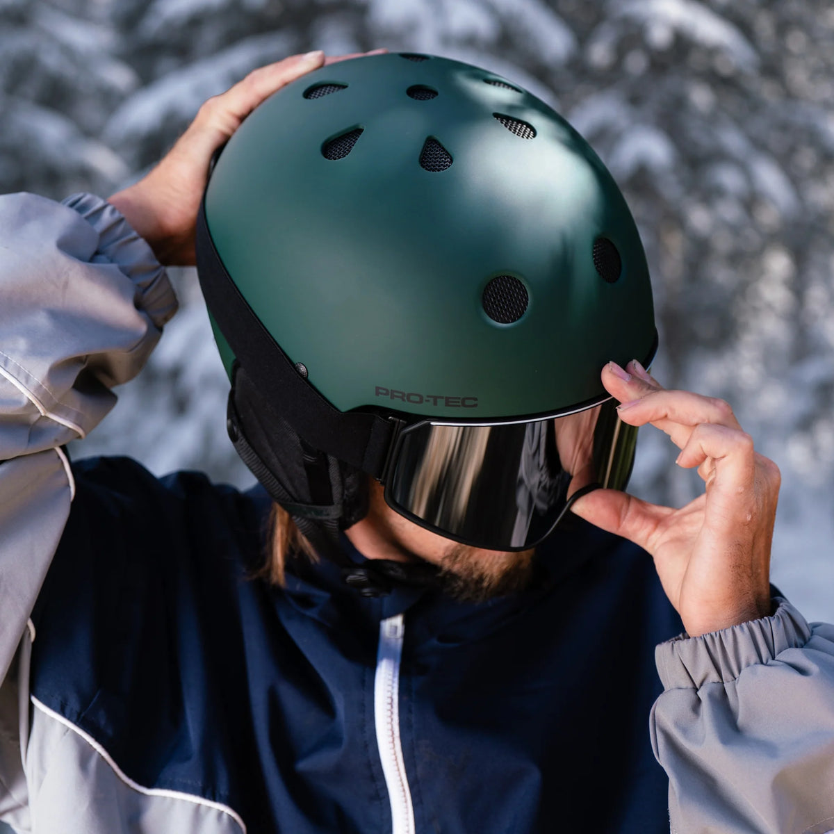 PRO TEC - CLASSIC SNOW W/ FIT DIAL - FIR MATTE