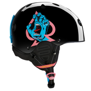 PRO TEC - LOW PRO SNOW HELMET X SANTA CRUZ - BLACK GLOSS