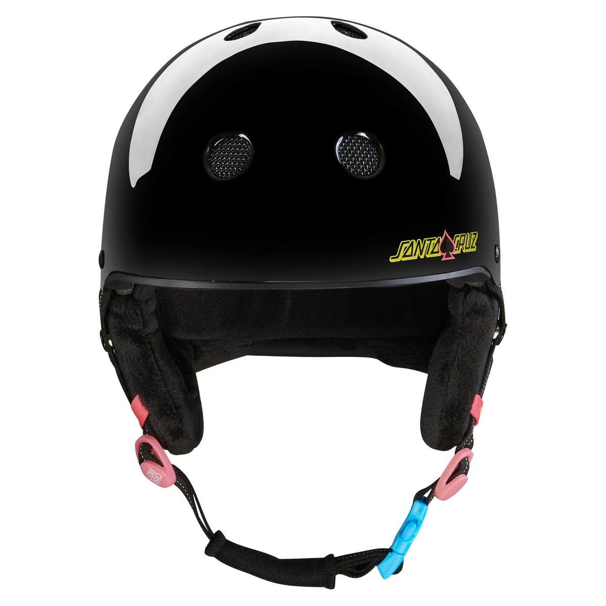 PRO TEC - LOW PRO SNOW HELMET X SANTA CRUZ - BLACK GLOSS