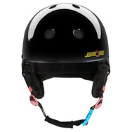 PRO TEC - LOW PRO SNOW HELMET X SANTA CRUZ - BLACK GLOSS