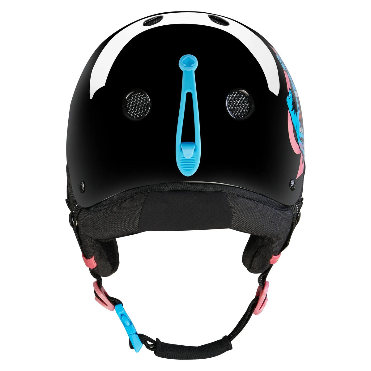 PRO TEC - LOW PRO SNOW HELMET X SANTA CRUZ - BLACK GLOSS