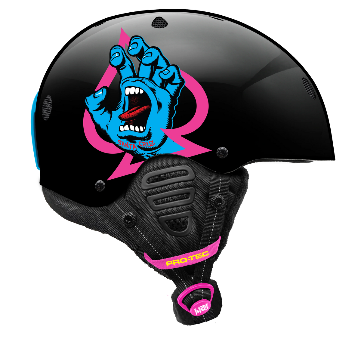 PRO-TEC - LOW PRO SNOW - SANTA CRUZ GLOSS BLACK