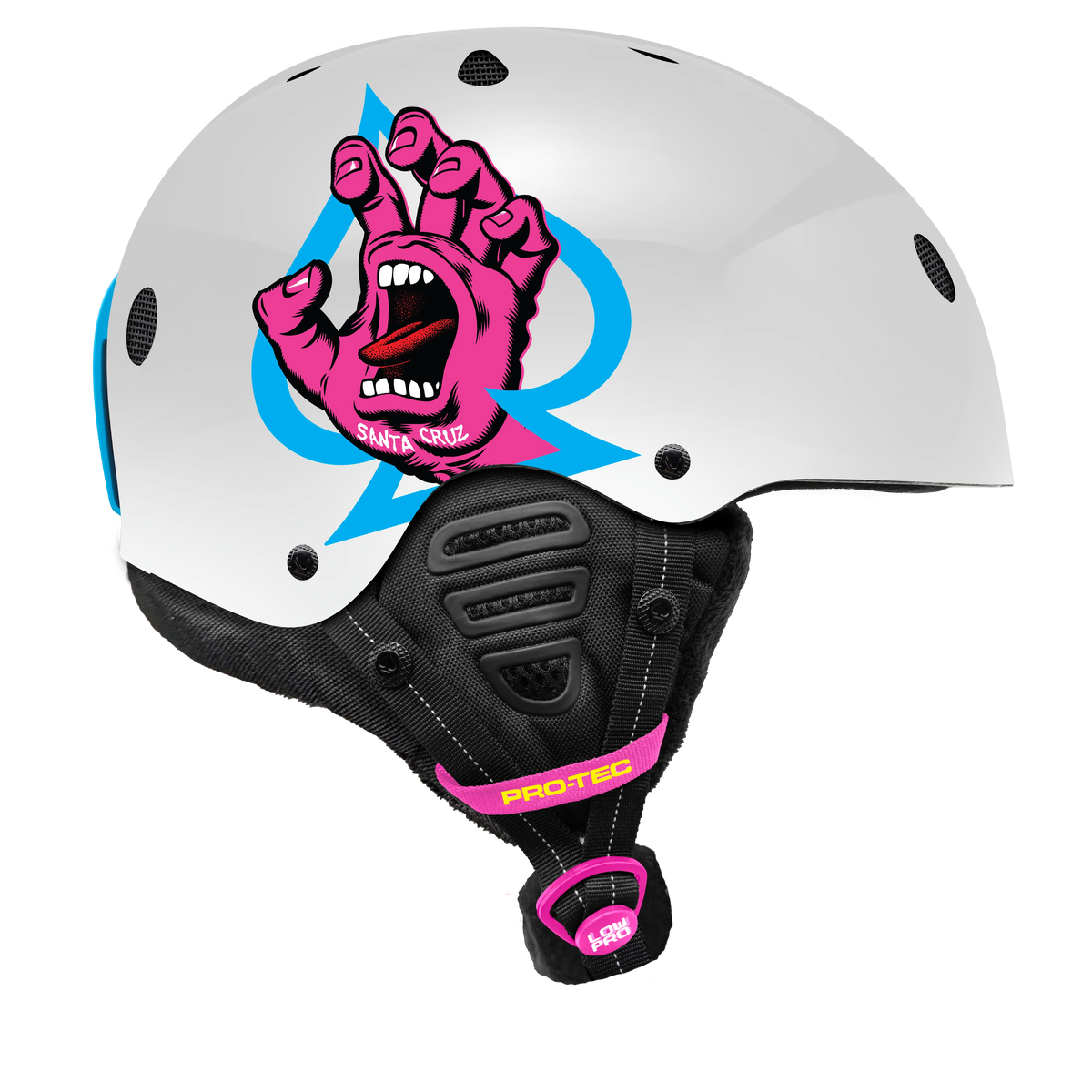 PRO-TEC - LOW PRO SNOW - SANTA CRUZ GLOSS WHITE