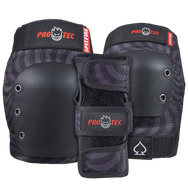 STREET JR 3-PK PAD SET - SPITFIRE - BLACK SWIRL