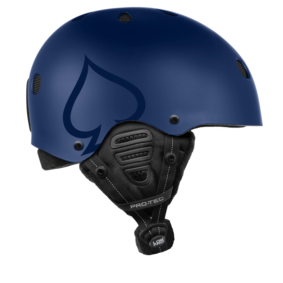 PRO TEC - LOW PRO SNOW HELMET - BLUE MATTE