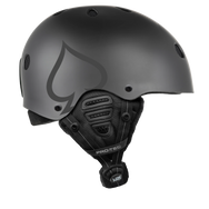 PRO TEC - LOW PRO SNOW HELMET - GREY MATTE
