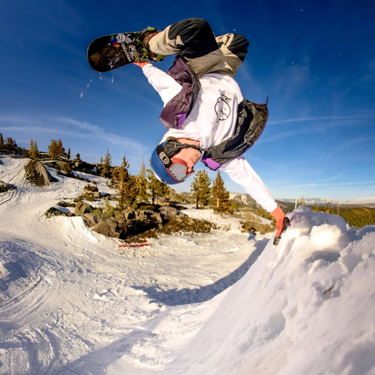 PRO TEC - LOW PRO SNOW HELMET - BLUE MATTE