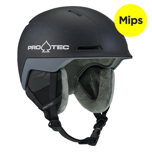 PRO TEC - A2 SNOW HELMET W/MIPS - BLACK MATTE