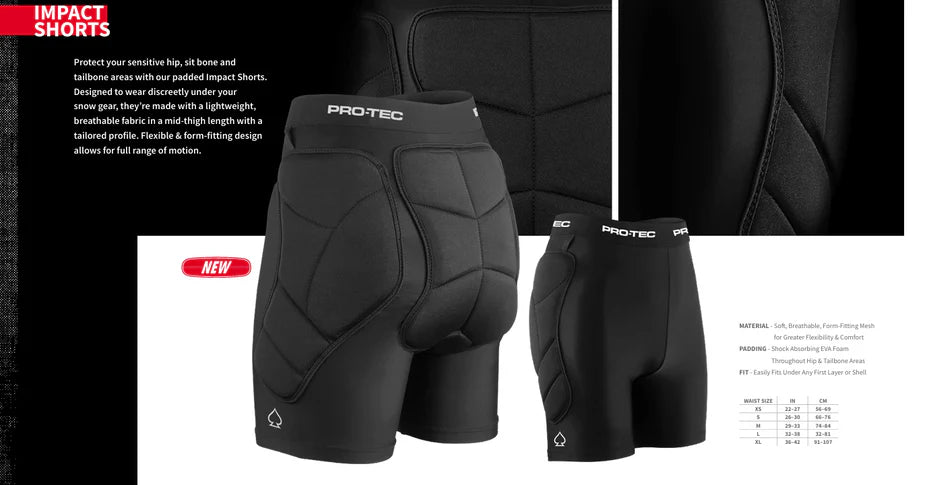 PRO-TEC - IMPACT SHORTS