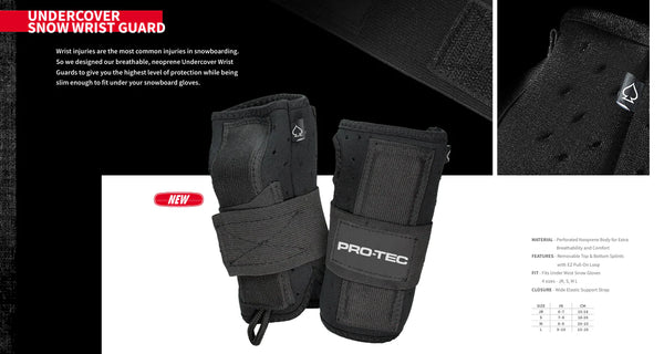PRO-TEC - UNDERCOVER WRIST GUARD